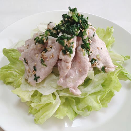 豚肉のサラダ