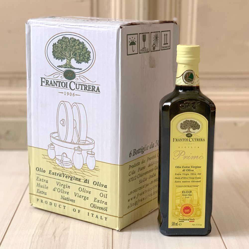 Frantoi Cutrera社EXVオリーブオイル「PRIMO D.O.P」500ml」6本set