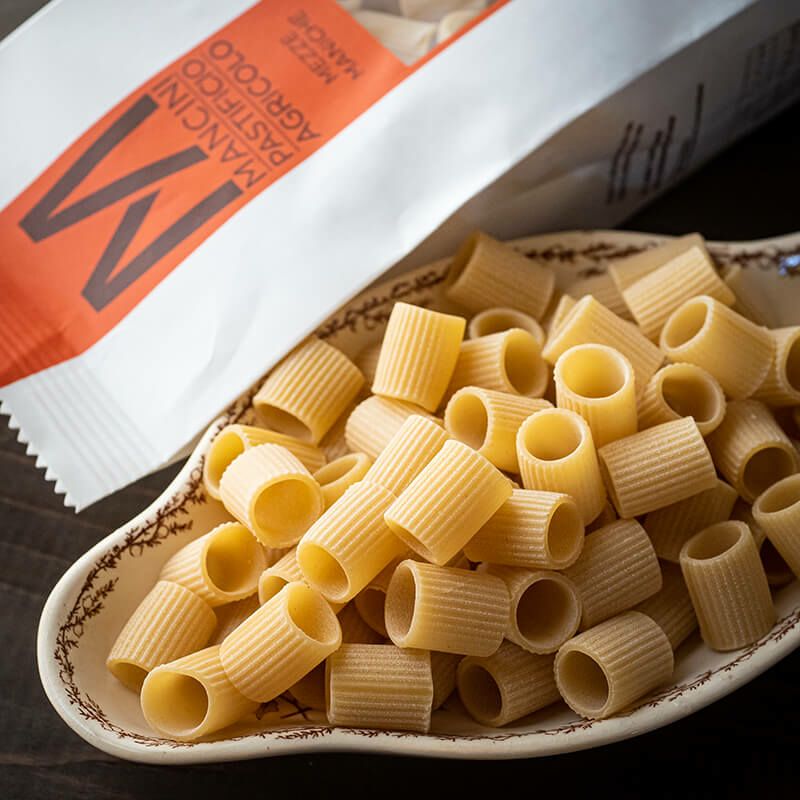 MANCINI パスタ マンチーニ メッツェマニケ 500g