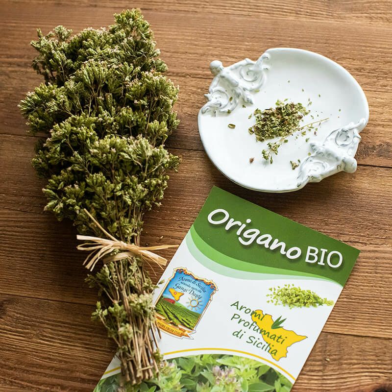 ガンジダンテ 枝付きオレガノ BIO オーガニック 25g