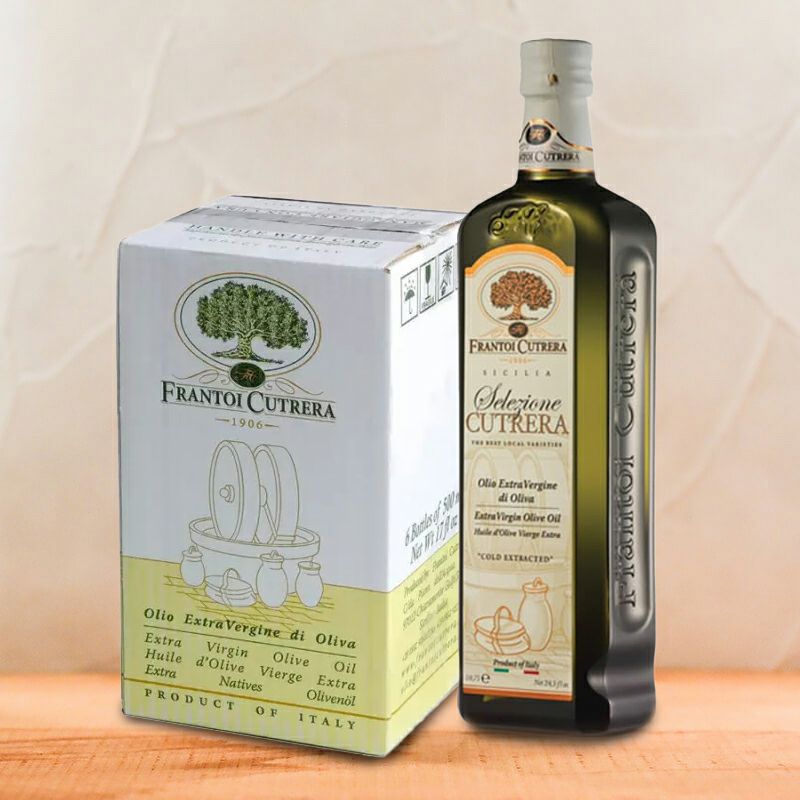Frantoi Cutrera EXVオリーブオイル「Selezione Cutrera」500ml 【6本set：8%OFF】