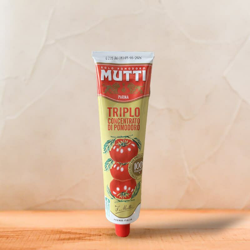 ムッティ 3倍濃縮トリプロ トマトペースト 185g